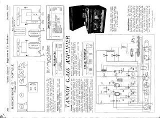 Tannoy-GA 60 preview